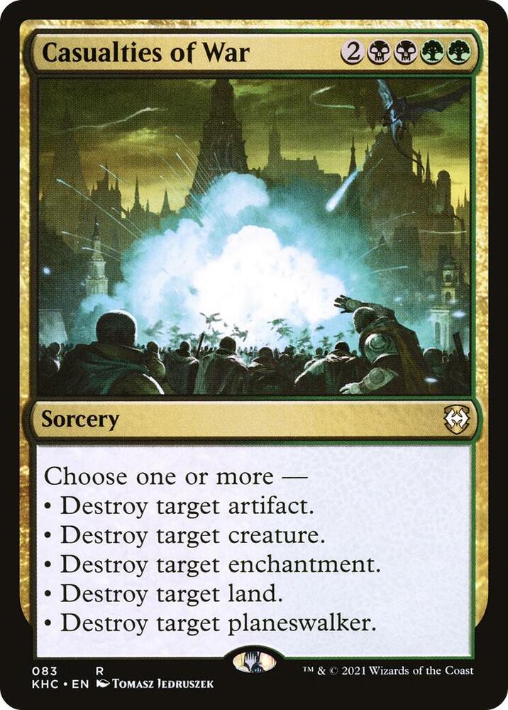 Casualties of War [Kaldheim Commander]
