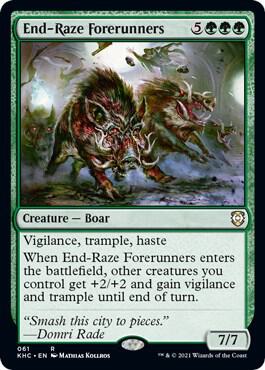 End-Raze Forerunners [Kaldheim Commander]