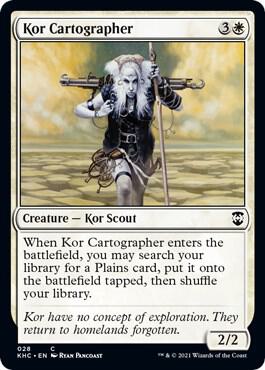Kor Cartographer [Kaldheim Commander]