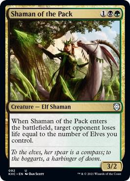 Shaman of the Pack [Kaldheim Commander]