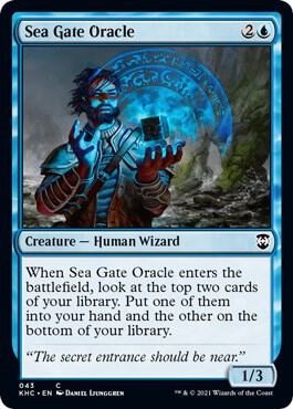 Sea Gate Oracle [Kaldheim Commander]