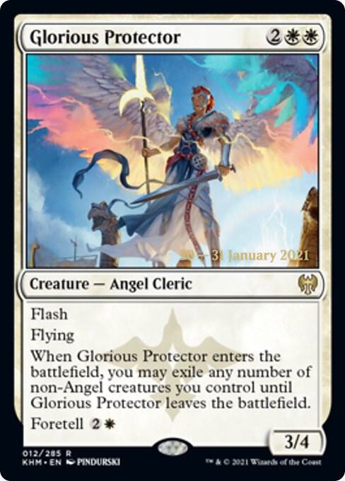 Glorious Protector [Kaldheim Prerelease Promos]
