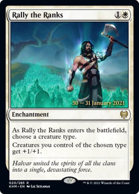 Rally the Ranks [Kaldheim Prerelease Promos]