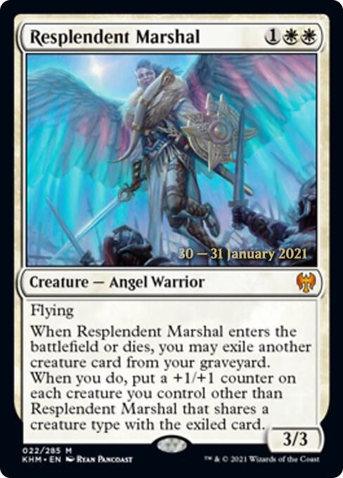 Resplendent Marshal [Kaldheim Prerelease Promos]