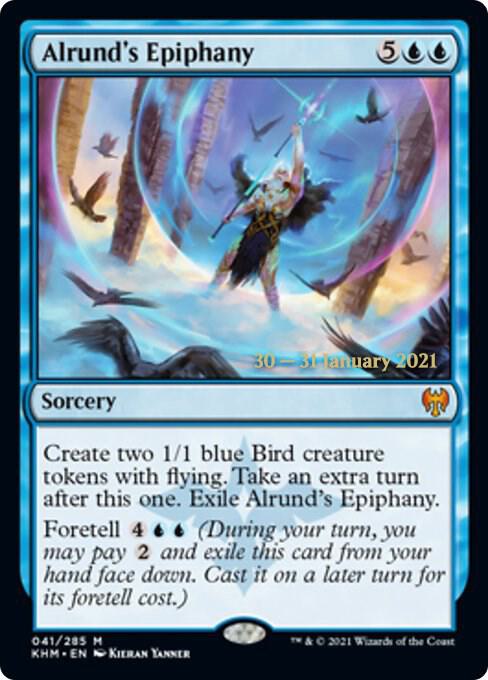 Alrund's Epiphany [Kaldheim Prerelease Promos]