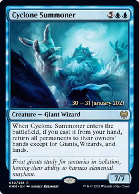 Cyclone Summoner [Kaldheim Prerelease Promos]