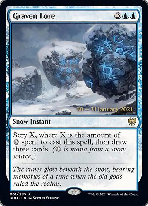 Graven Lore [Kaldheim Prerelease Promos]