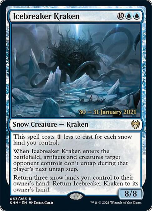 Icebreaker Kraken [Kaldheim Prerelease Promos]