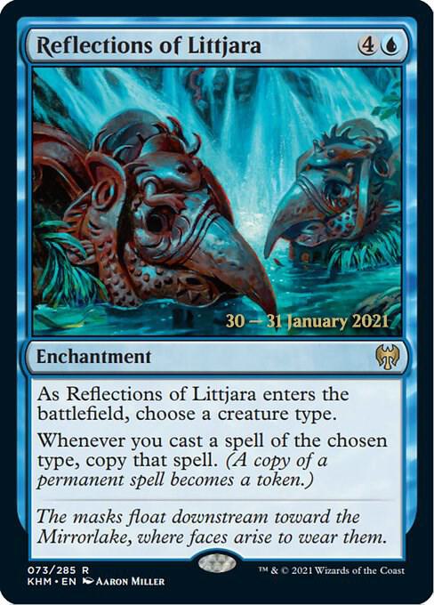 Reflections of Littjara [Kaldheim Prerelease Promos]
