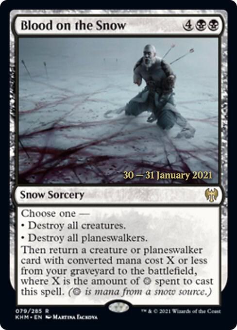 Blood on the Snow [Kaldheim Prerelease Promos]