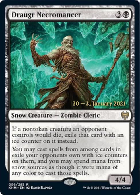Draugr Necromancer [Kaldheim Prerelease Promos]