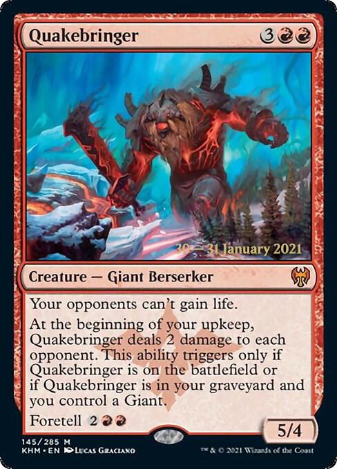 Quakebringer [Kaldheim Prerelease Promos]
