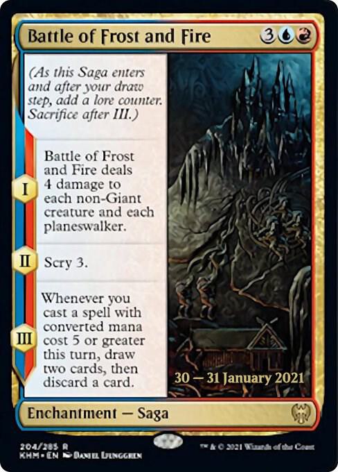 Battle of Frost and Fire [Kaldheim Prerelease Promos]