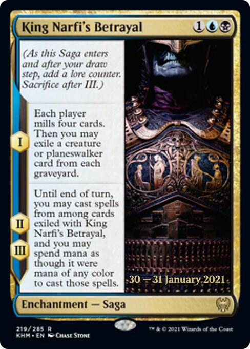 King Narfi's Betrayal [Kaldheim Prerelease Promos]