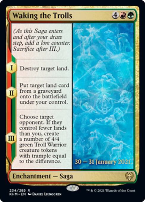 Waking the Trolls [Kaldheim Prerelease Promos]