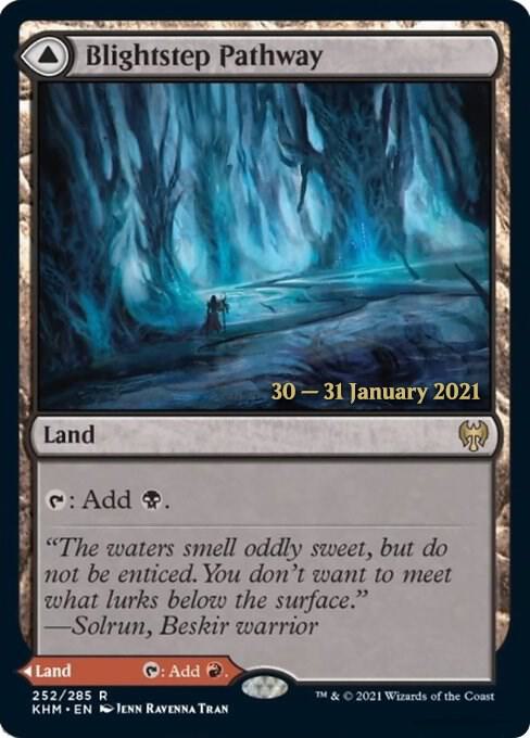 Blightstep Pathway // Searstep Pathway [Kaldheim Prerelease Promos]