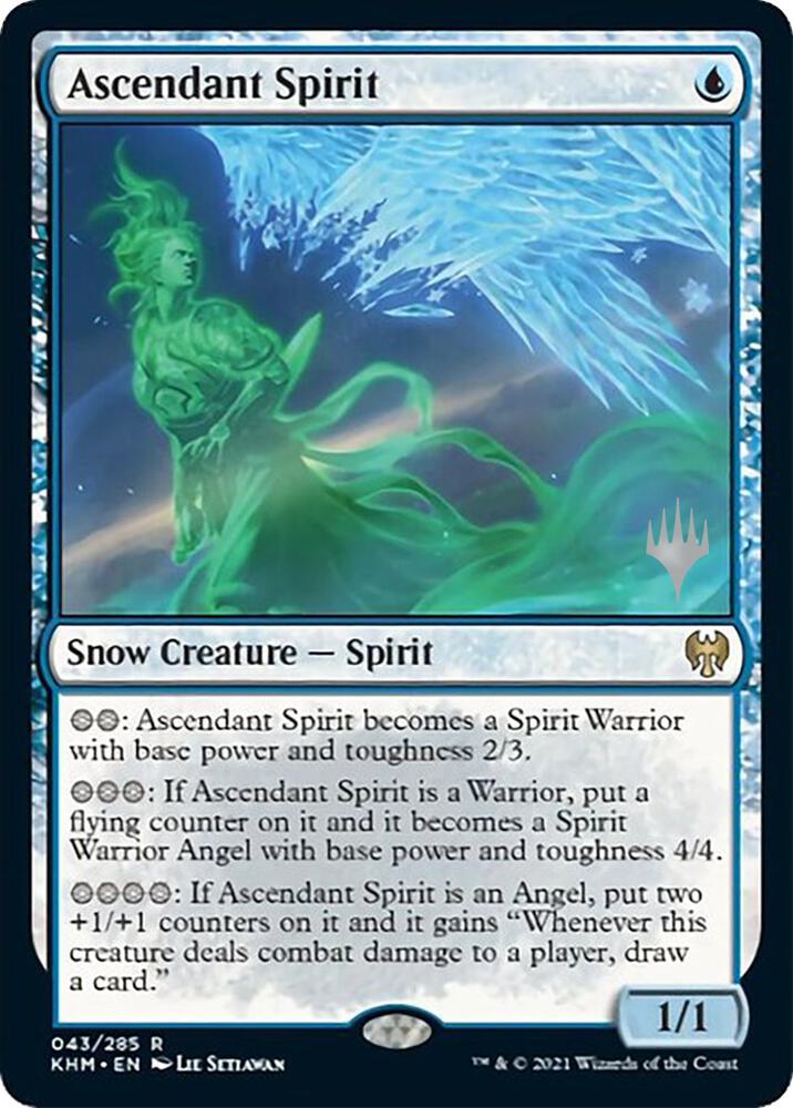 Ascendant Spirit (Promo Pack) [Kaldheim Promos]
