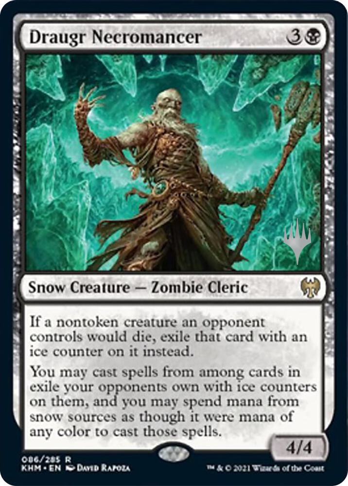 Draugr Necromancer (Promo Pack) [Kaldheim Promos]