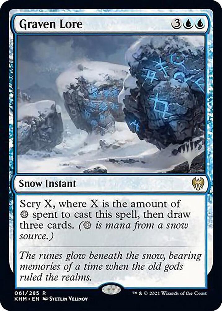 Graven Lore (Promo Pack) [Kaldheim Promos]