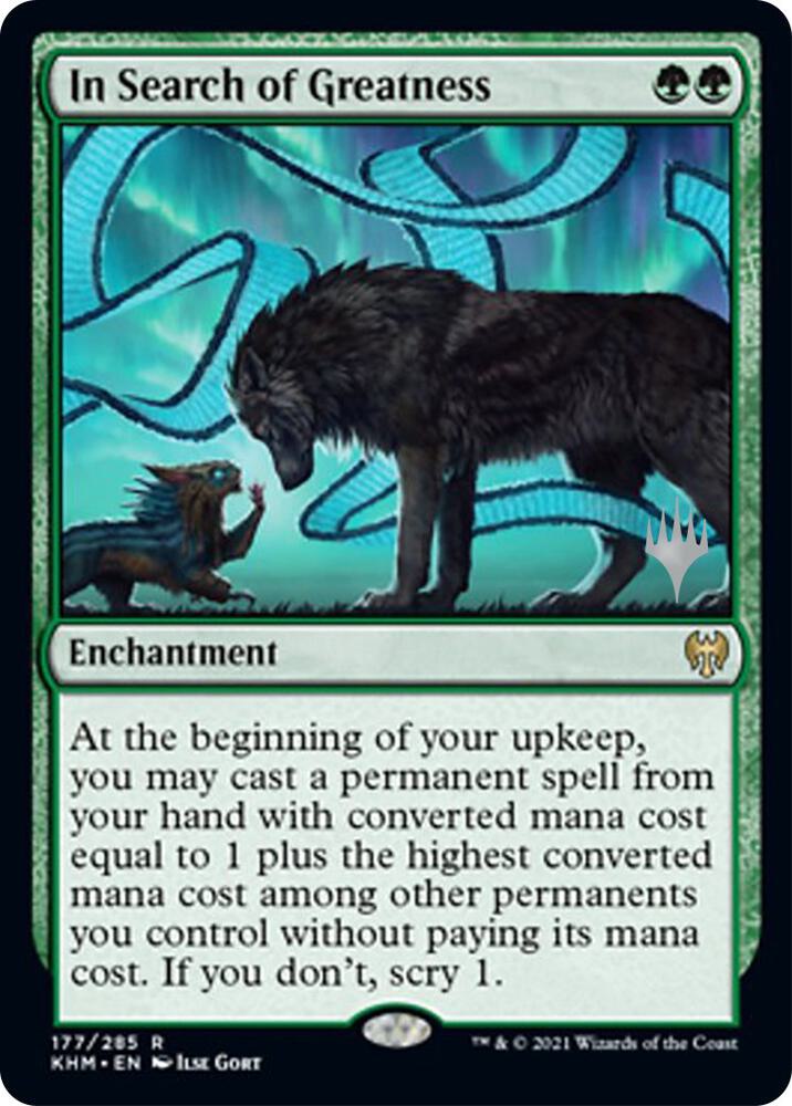 In Search of Greatness (Promo Pack) [Kaldheim Promos]