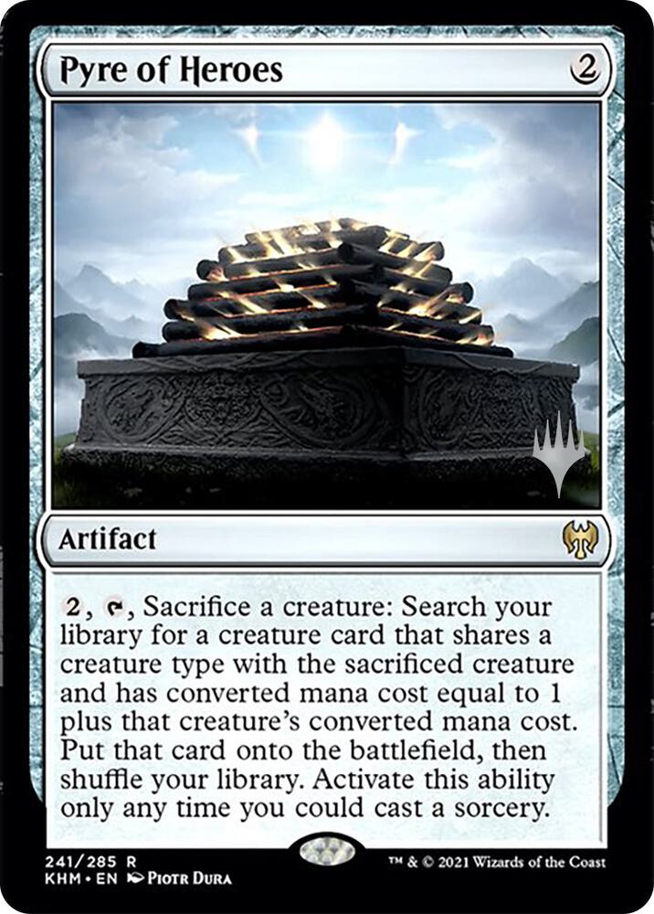 Pyre of Heroes (Promo Pack) [Kaldheim Promos]