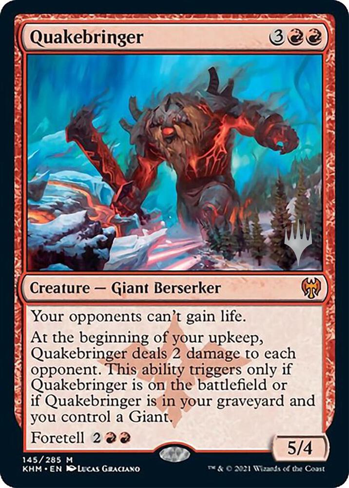 Quakebringer (Promo Pack) [Kaldheim Promos]