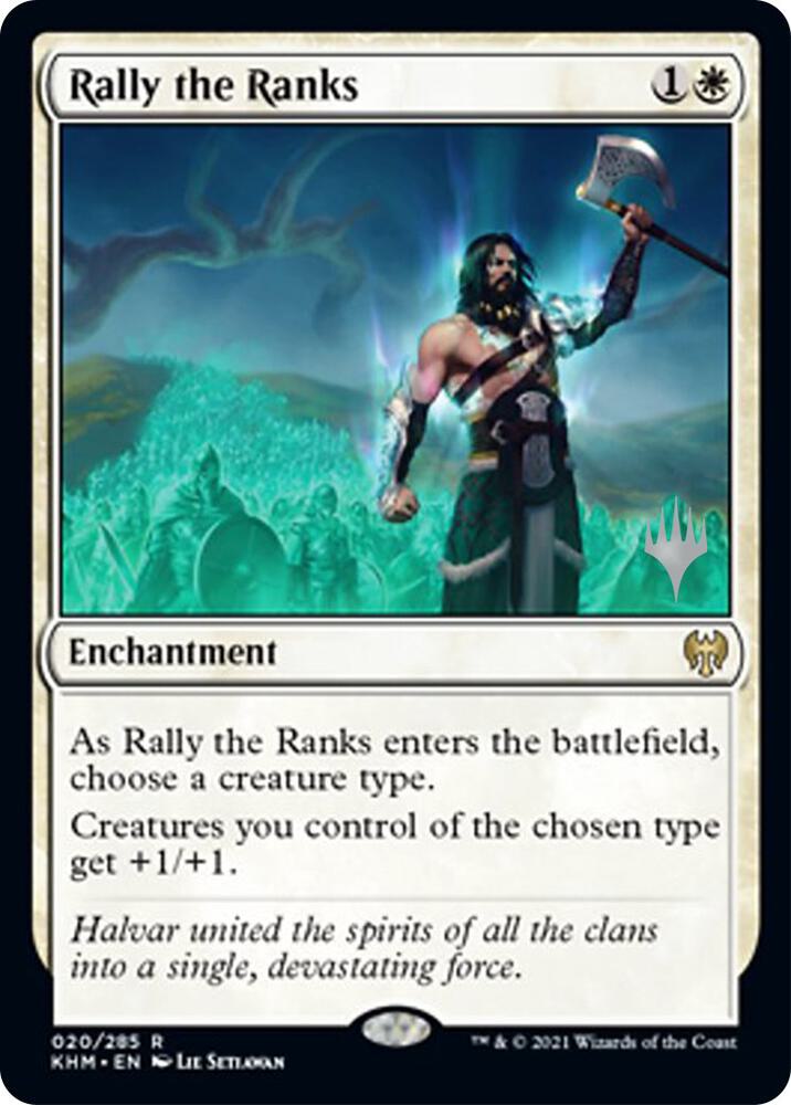 Rally the Ranks (Promo Pack) [Kaldheim Promos]
