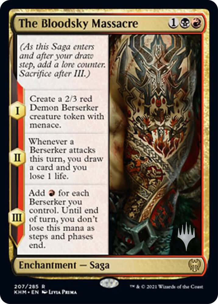 The Bloodsky Massacre (Promo Pack) [Kaldheim Promos]