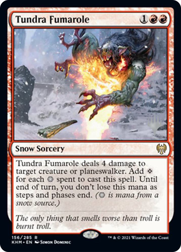 Tundra Fumarole (Promo Pack) [Kaldheim Promos]