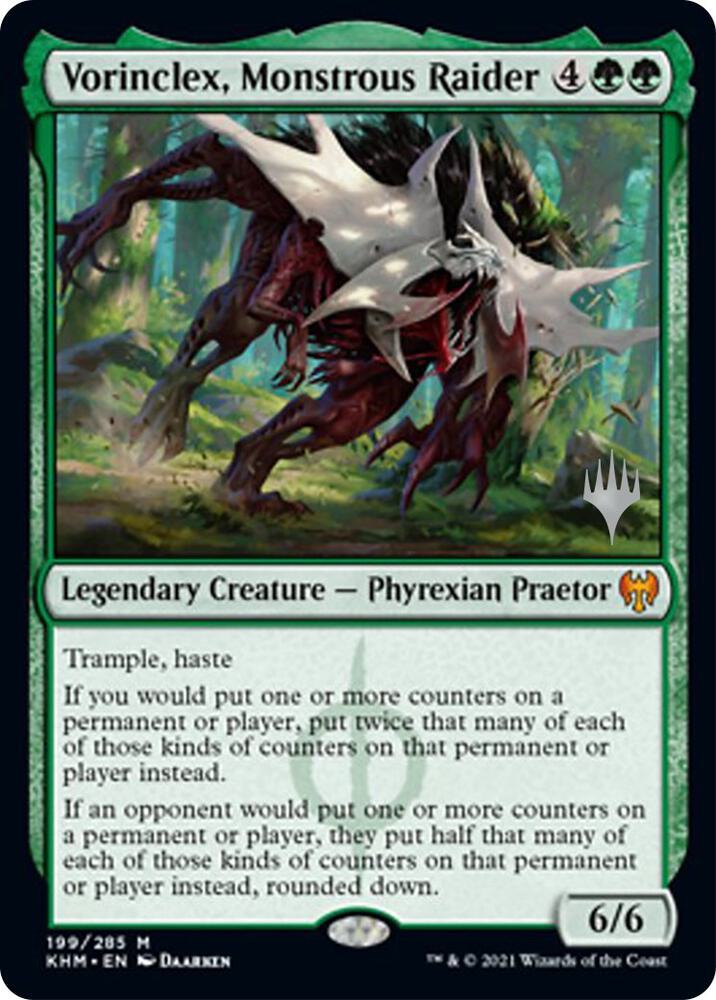 Vorinclex, Monstrous Raider (Promo Pack) [Kaldheim Promos]