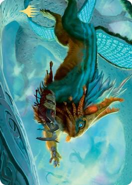 Toski, Bearer of Secrets Art Card (Gold-Stamped Signature) [Kaldheim Art Series]