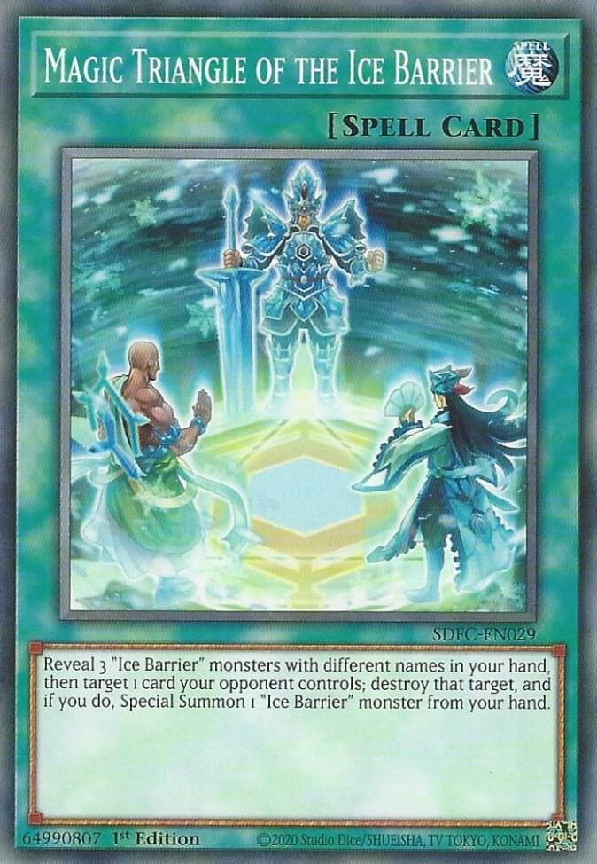 Magic Triangle of the Ice Barrier [SDFC-EN029] Common