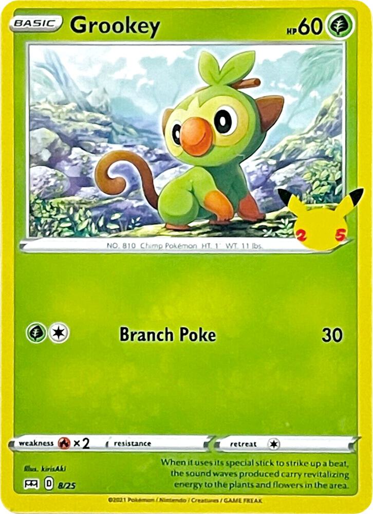 Grookey (8/25) [McDonald's 25th Anniversary]