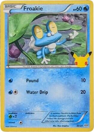 Froakie (22/25) [McDonald's 25th Anniversary]