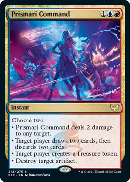 Prismari Command [Strixhaven: School of Mages]