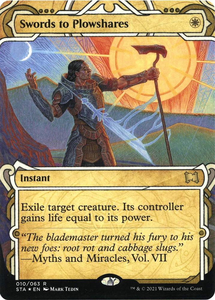 Swords to Plowshares (Foil Etched) [Strixhaven: Mystical Archive]