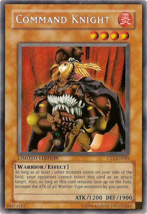 Command Knight [CT1-EN003] Secret Rare