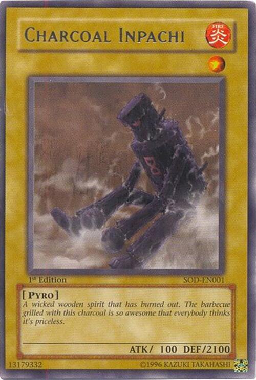 Charcoal Inpachi [SOD-EN001] Rare