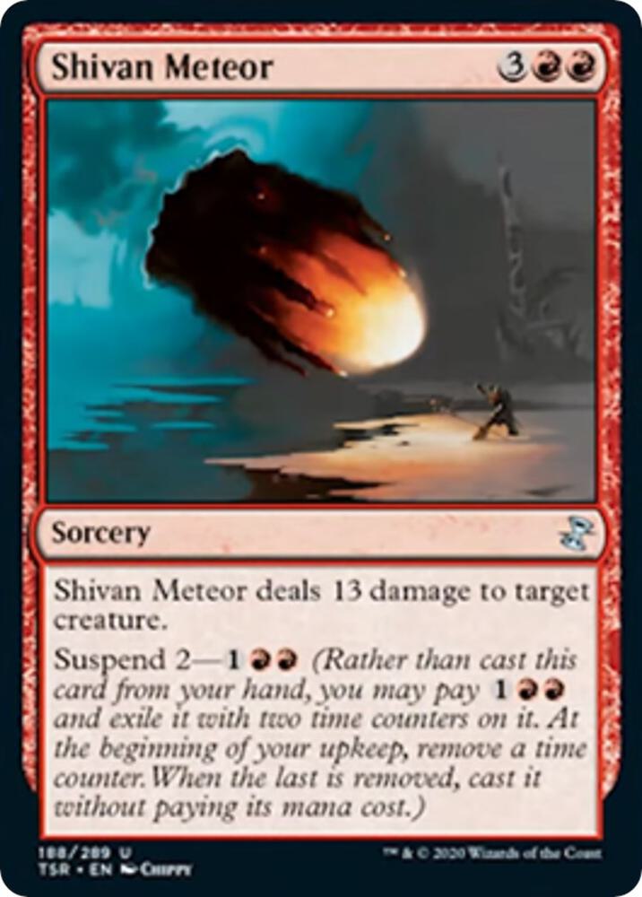 Shivan Meteor [Time Spiral Remastered]