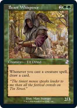 Beast Whisperer (Timeshifted) [Time Spiral Remastered]