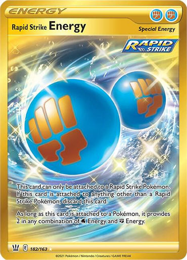 Rapid Strike Energy (182/163) [Sword & Shield: Battle Styles]