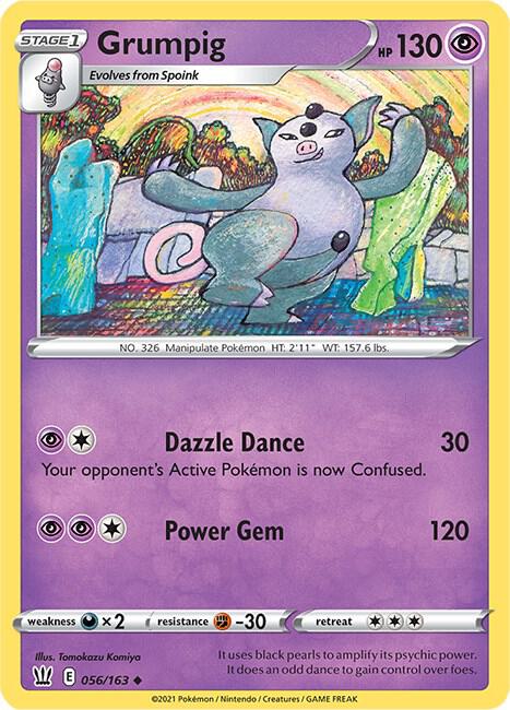 Grumpig (056/163) [Sword & Shield: Battle Styles]