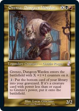 Grenzo, Dungeon Warden (Timeshifted) [Time Spiral Remastered]