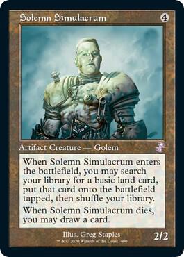 Solemn Simulacrum (Timeshifted) [Time Spiral Remastered]