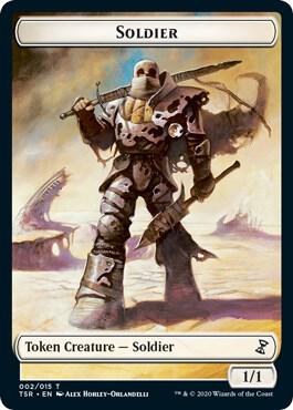 Soldier Token [Time Spiral Remastered Tokens]