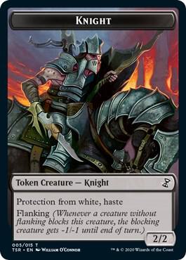 Knight Token [Time Spiral Remastered Tokens]