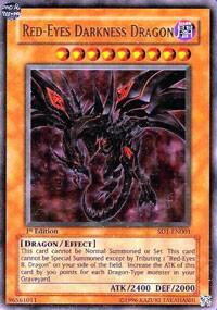 Red-Eyes Darkness Dragon [SD1-EN001] Ultra Rare