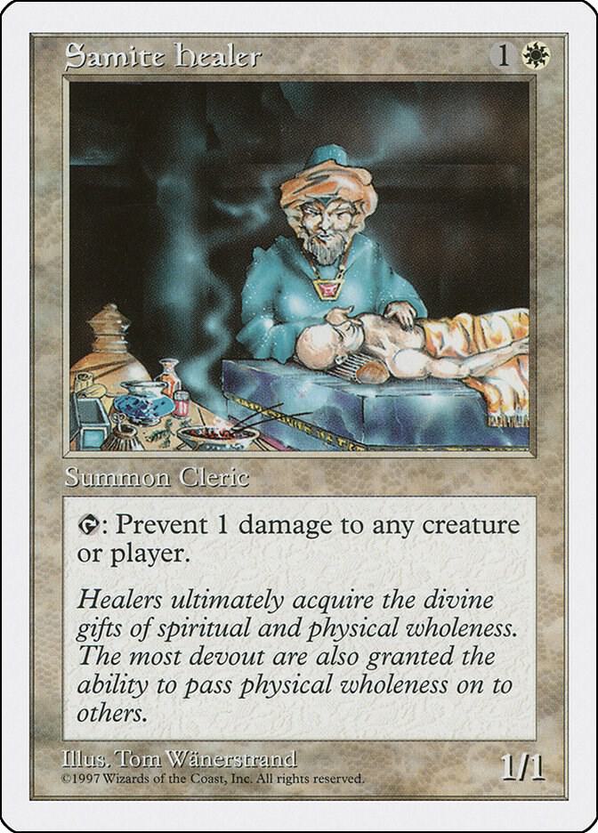 Samite Healer [Fifth Edition]