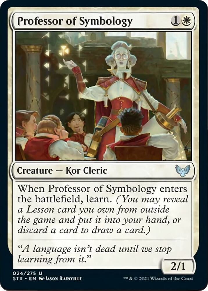 Professor of Symbology [Strixhaven: School of Mages]
