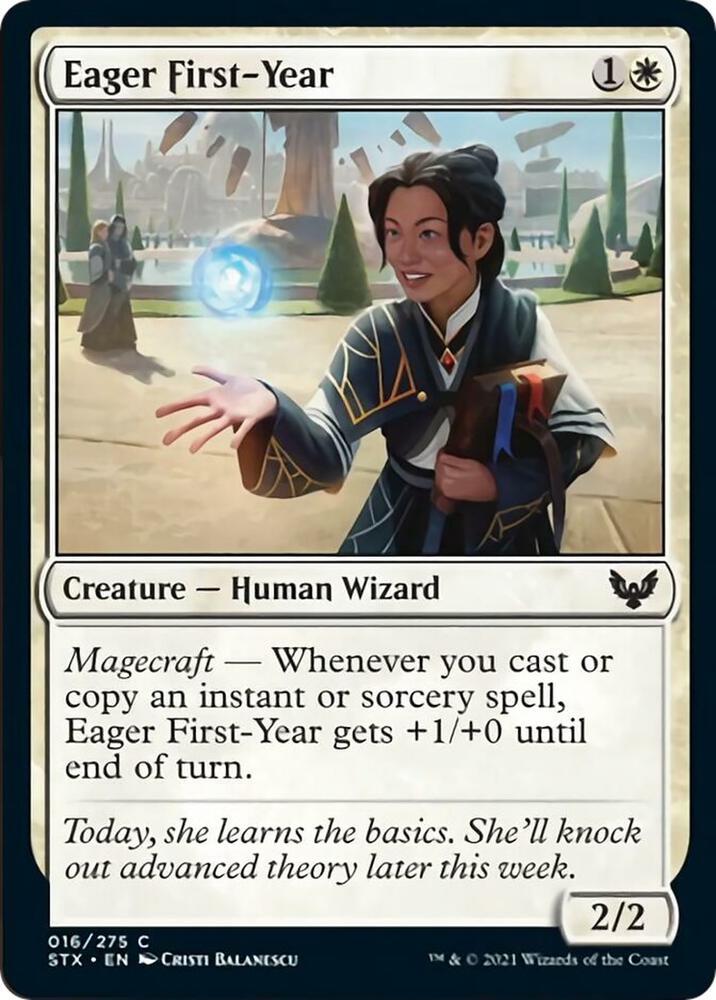Eager First-Year [Strixhaven: School of Mages]